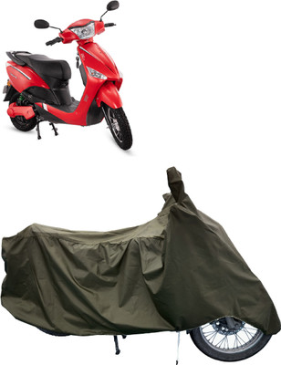 Tricway Two Wheeler Cover for Hero Electric(Electric Optima, Green)