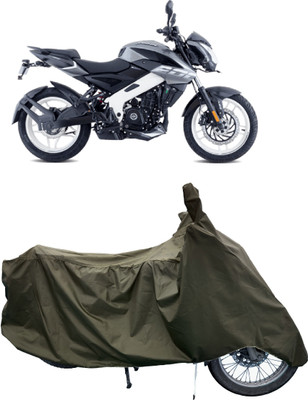 Tricway Two Wheeler Cover for Bajaj(Pulsar 200NS FI BS6, Green)