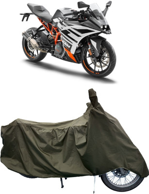 Tricway Two Wheeler Cover for KTM(RC 390 BS6, Green)