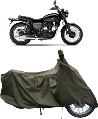 Tricway Two Wheeler Cover for Kawasaki(W800 BS6, Green)