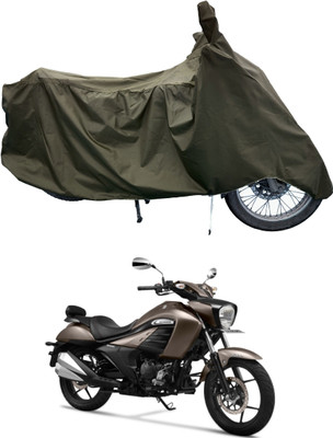 Tricway Two Wheeler Cover for Suzuki(Intruder 250 BS6, Green)