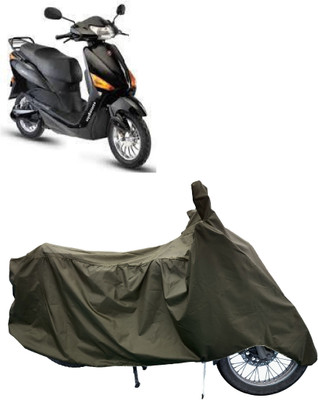 Tricway Two Wheeler Cover for Hero Electric(Electric Optima Plus BS6, Green)