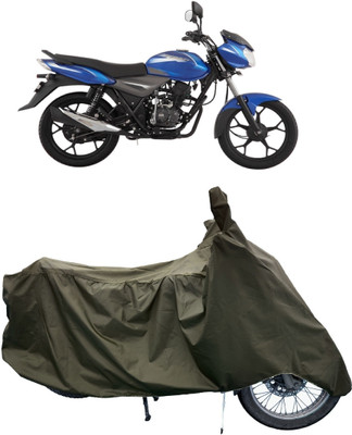 Tricway Two Wheeler Cover for Bajaj(Discover 110, Green)