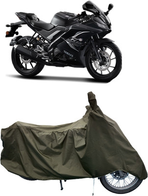 Tricway Two Wheeler Cover for Yamaha(R15, Green)