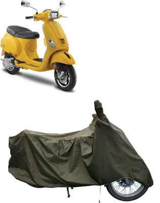 Tricway Two Wheeler Cover for Piaggio(Vespa SXL 150, Green)