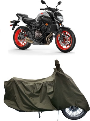 Tricway Two Wheeler Cover for Yamaha(MT 07 BS6, Green)