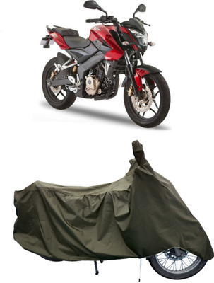 Tricway Two Wheeler Cover for Bajaj(Pulsar 180NS BS6, Green)