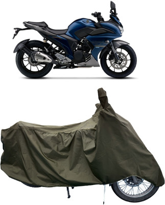 Tricway Two Wheeler Cover for Yamaha(Fazer 25 BS6, Green)