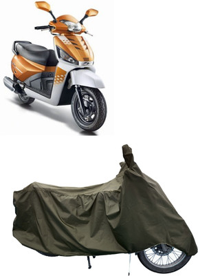 Tricway Two Wheeler Cover for Mahindra(Gusto 125 BS6, Green)