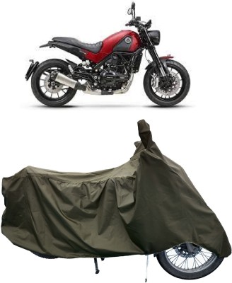 Tricway Two Wheeler Cover for Benelli(Leoncino, Green)