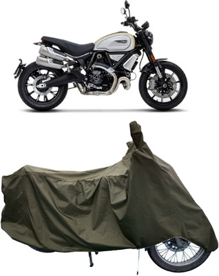 Tricway Two Wheeler Cover for Ducati(Scrambler 1100, Green)