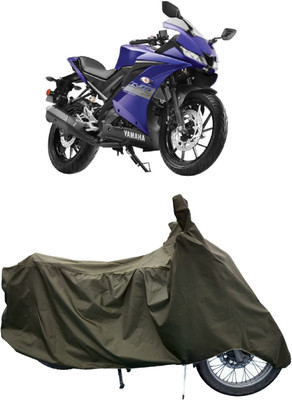 Tricway Two Wheeler Cover for Yamaha(YZF R15 S, Green)