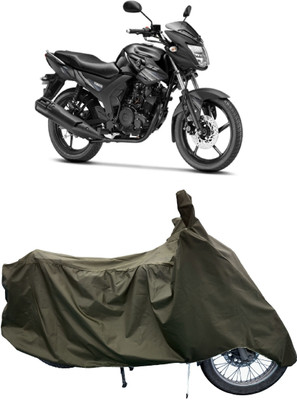 Tricway Two Wheeler Cover for Yamaha(SZ-RR V2 BS6, Green)