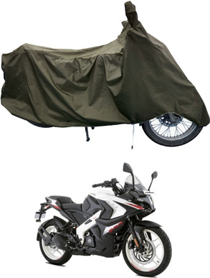 Tricway Two Wheeler Cover for Bajaj(Pulsar RS200 BS6, Green)