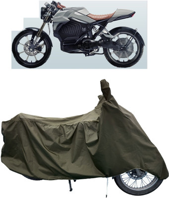 Tricway Two Wheeler Cover for Revolt(RV Cafe Racer, Green)
