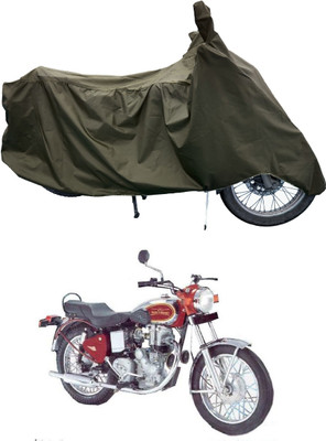 Tricway Two Wheeler Cover for Royal Enfield(Machismo 500, Green)