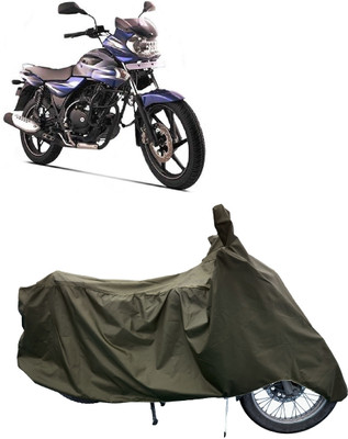 Tricway Two Wheeler Cover for Bajaj(Discover 135, Green)