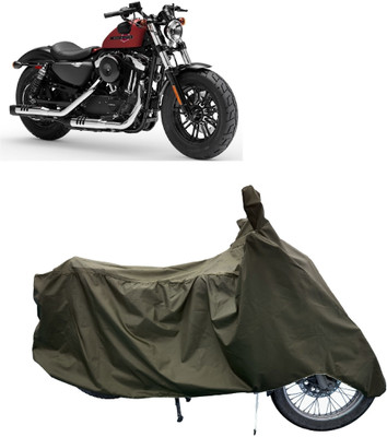 Tricway Two Wheeler Cover for Harley Davidson(Forty Eight, Green)