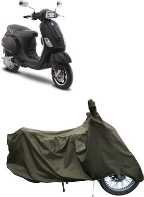 Tricway Two Wheeler Cover for Piaggio(Vespa SXL 125, Green)