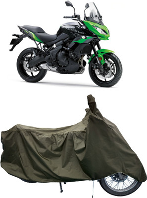 Tricway Two Wheeler Cover for Kawasaki(Versys 650 BS6, Green)