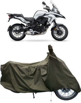 Tricway Two Wheeler Cover for Benelli(TRK 502, Green)