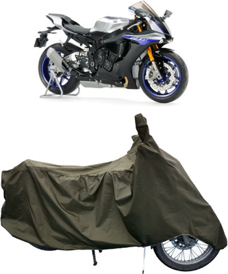Tricway Two Wheeler Cover for Yamaha(YZF R1M, Green)