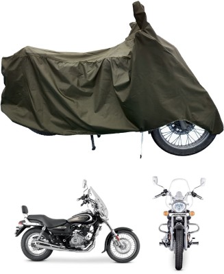 Tricway Two Wheeler Cover for Bajaj(Cruiser BS6, Green)