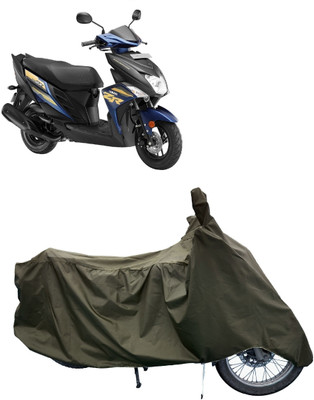 Tricway Two Wheeler Cover for Yamaha(Cygnus Ray ZR, Green)