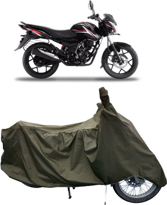 Tricway Two Wheeler Cover for Bajaj(Discover 150 s, Green)