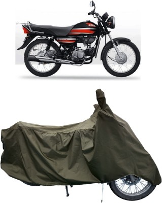 Tricway Two Wheeler Cover for Hero(CD Dawn, Green)