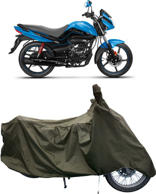 Tricway Two Wheeler Cover for Hero(Splendor I Smart, Green)