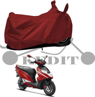 KEDIT Two Wheeler Cover for Hero(Dare, Maroon)