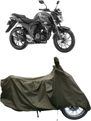 Tricway Two Wheeler Cover for Yamaha(FZ S FI (V 2.0) BS6, Green)