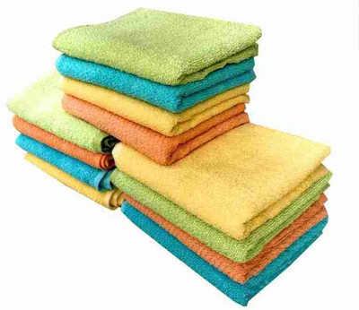 n g products Cotton 200 GSM Hand Towel Set(Pack of 12)