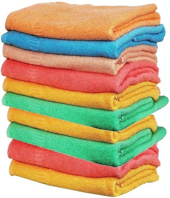 n g products Cotton 200 GSM Hand Towel Set(Pack of 10)