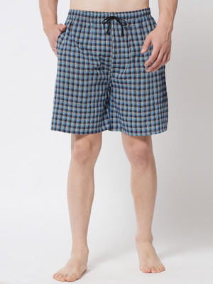 visgo Checkered Men Boxer