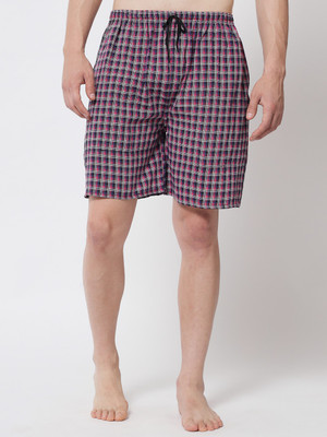visgo Checkered Men Boxer