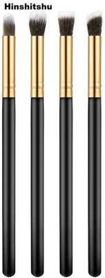 HINSHITSHU 4 Pcs Eye Makeup Brushes Set For Eyeshadow Blending and Eye makeup Brush Set(Pack of 4)