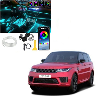 AUTOGARH LED Interior Strip Multicolor Lighting Kit With Bluetooth App For Isuzu MU7 2014 Car Fancy Lights(Multicolor)