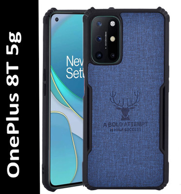 Balacase Back Cover for OnePlus 8T 5G(Blue, Shock Proof, Pack of: 1)