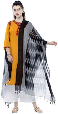 govind handloom Art Silk Self Design Women Dupatta
