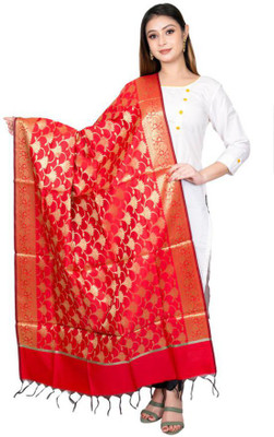 The SDF India Art Silk Woven Women Dupatta