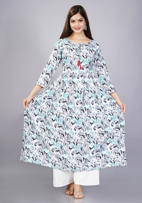 Bhawanaprint Women Kurta Palazzo Set