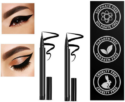 GFSU Bold Sketch Eyeliner, Waterproof & Long-lasting Eyeliner 8 ml(BLACK)