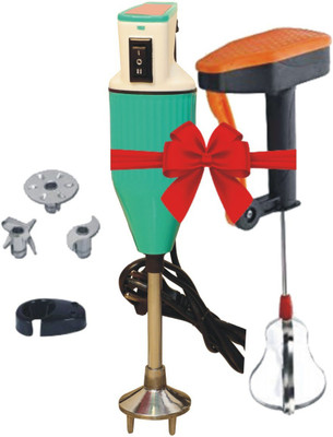 kichanrani 350 W Green Hand Blender, Electric Whisk(neno blue and power free blender)