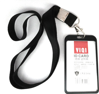 elegante Aluminum ID Badge Holder, Lanyard(Pack of 1)