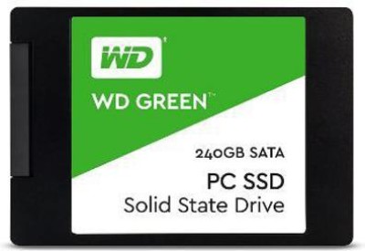 WD 2.5 240 GB Desktop, Laptop, All in One PC's, Network Attached Storage Internal Solid State Drive (SSD) (WD240GBSSD)(Interface: SATA, Form Factor: 2.5 Inch)