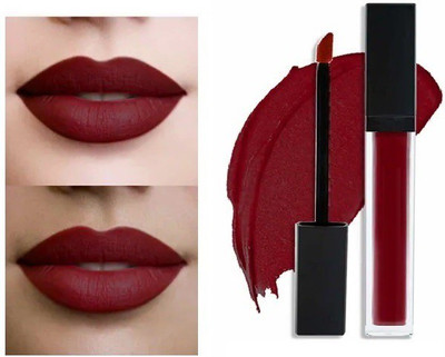 YAWI NEW PROFESSIONAL LOOK BEST COLOR MATTE FINISH LIPSTICK(MAROON, 6 ml)