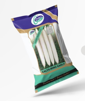 CALYXSEEDS : MINO-EARLY-IMPROVED RADISH, IMPROVED RADISH, MOOLI IMPROVED Seed(100 g)