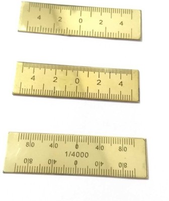 UEI PATWARI SURVEY SCALE SET / GUNIA / ENGINEERING SCALE SET ( 3 ITEMS) Ruler(Set of 3, Golden)